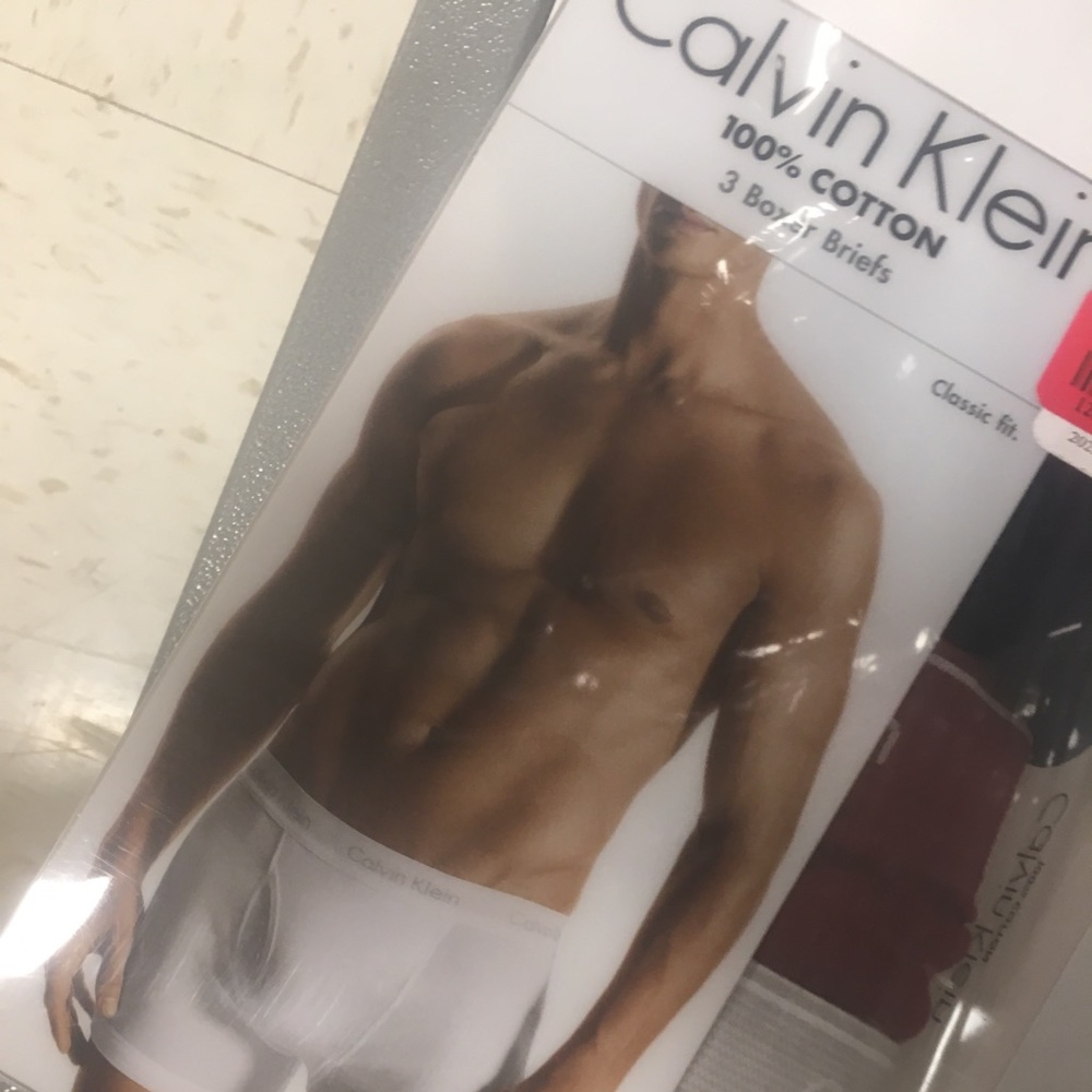 3 pair of unopened Calvin Klein Boxers